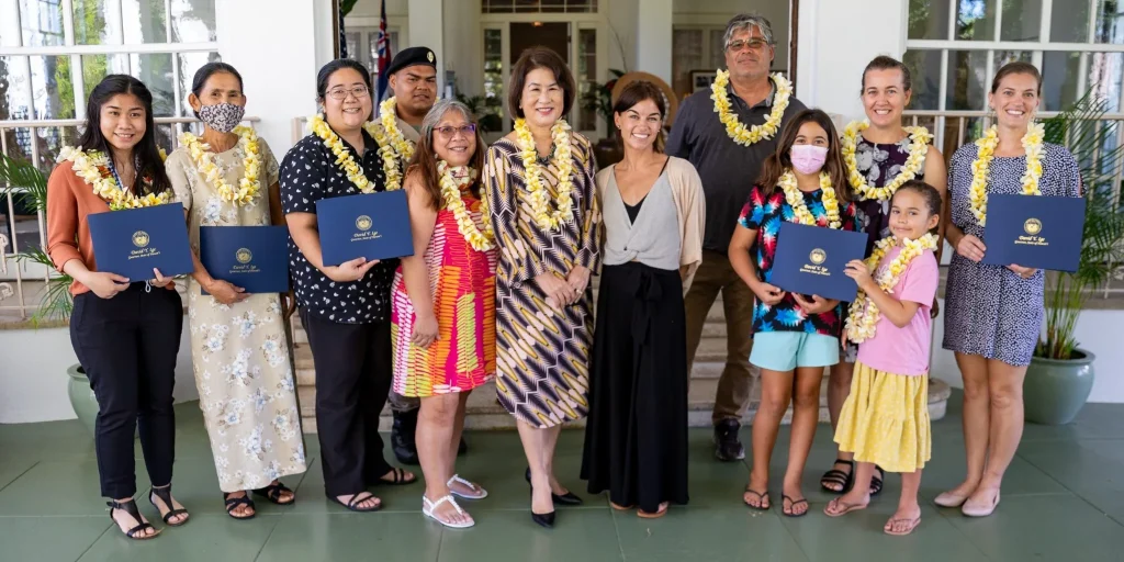 Hawaii Child Nutrition Programs team and partners group photo
